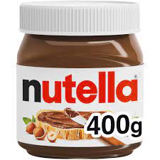 NUTELLA SPREAD FOOD HAZELNUT COCOA 400GM
