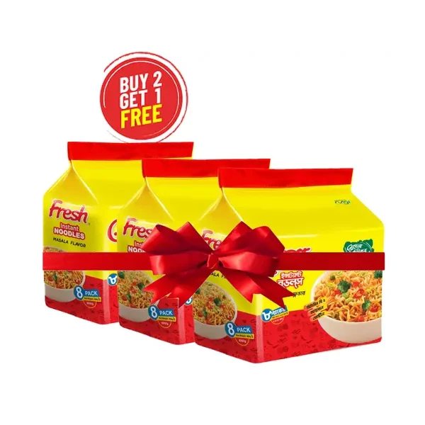 Fresh Noodles Instant 496Gm 8Pcs